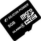 Silicon Power 8 GB microSDHC Class 4 -  1