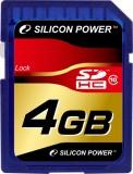 Silicon Power 4 GB SDHC Class 10 SP004GBSDH010V10 -  1